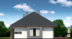 Maja punastes pihlakates (N) vaade